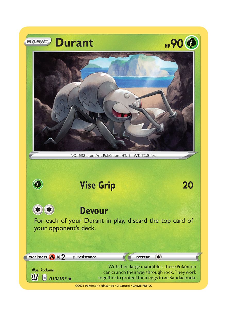 Durant - Reverse Holo (010/163) - Battle Styles