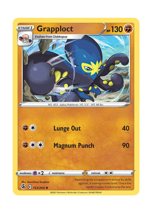 Grapploct - Reverse Holo (153/264) - Fusion Strike