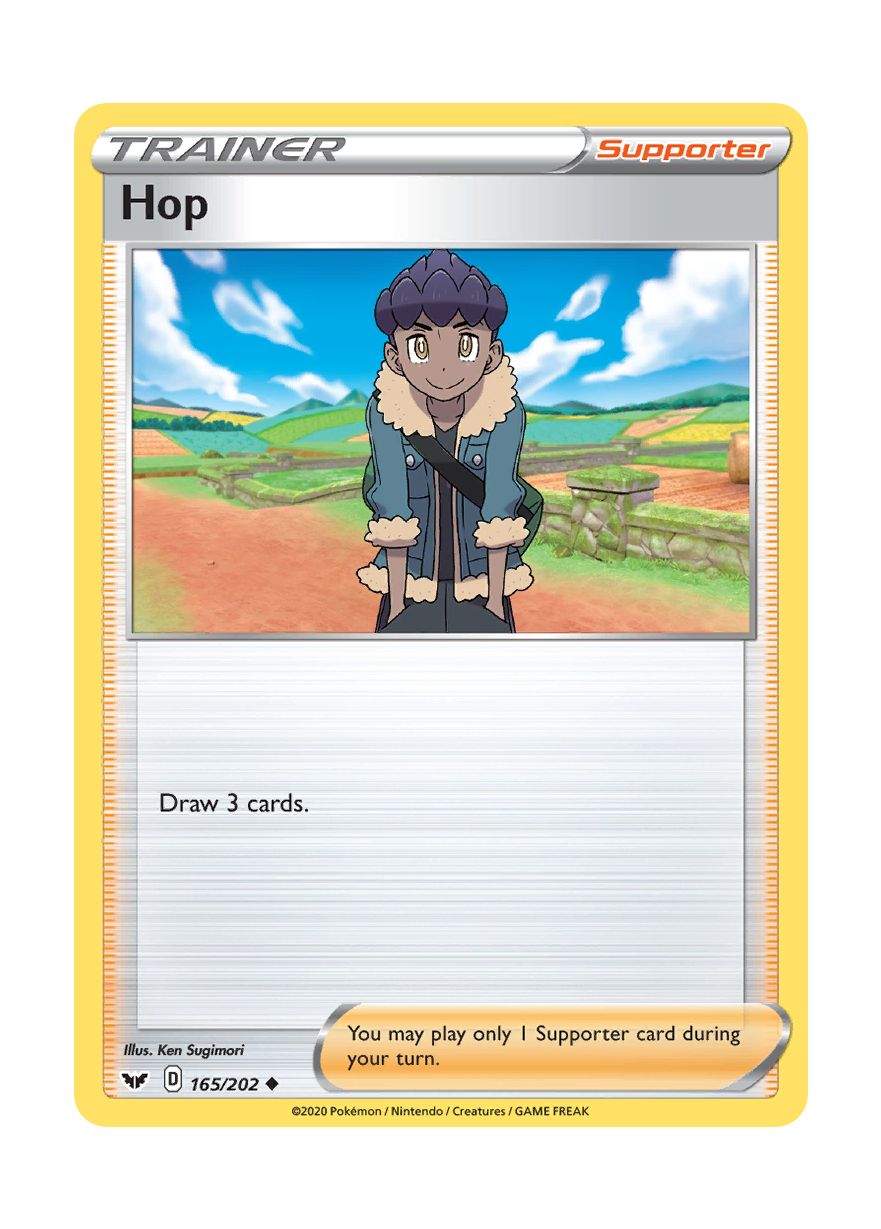 Hop - Reverse Holo (165/202) - Sword & Shield