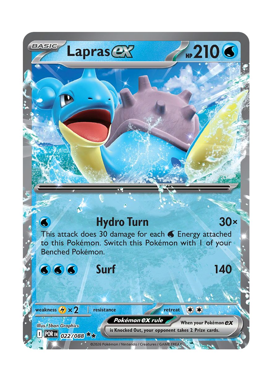 Lapras ex (022/88) - Perfect Order