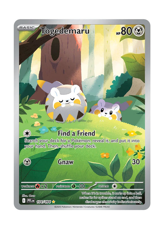 Togedemaru (104/94) - Phantasmal Flames