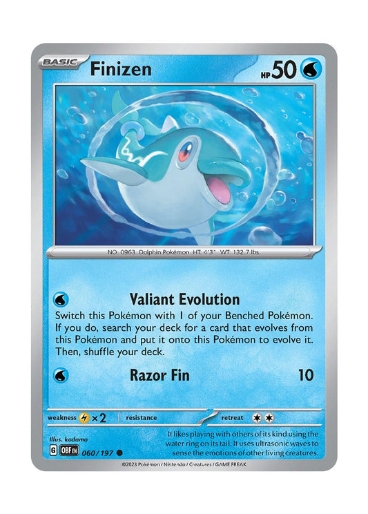 Finizen - Reverse Holo (060/197) - Obsidian Flames