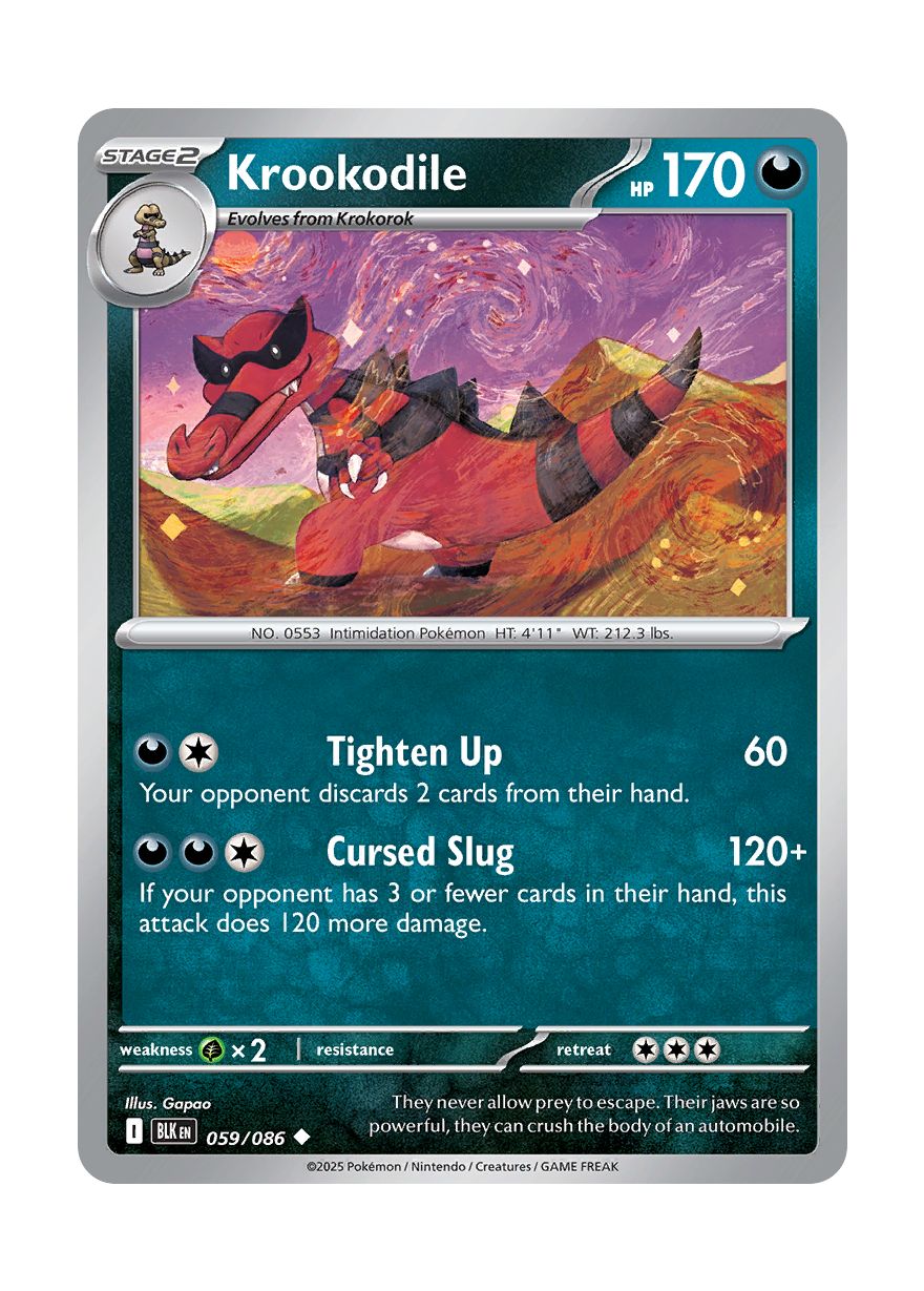 Krookodile (059/86) - Black Bolt