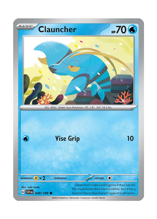 Clauncher - Reverse Holo (049/198) - Scarlet & Violet