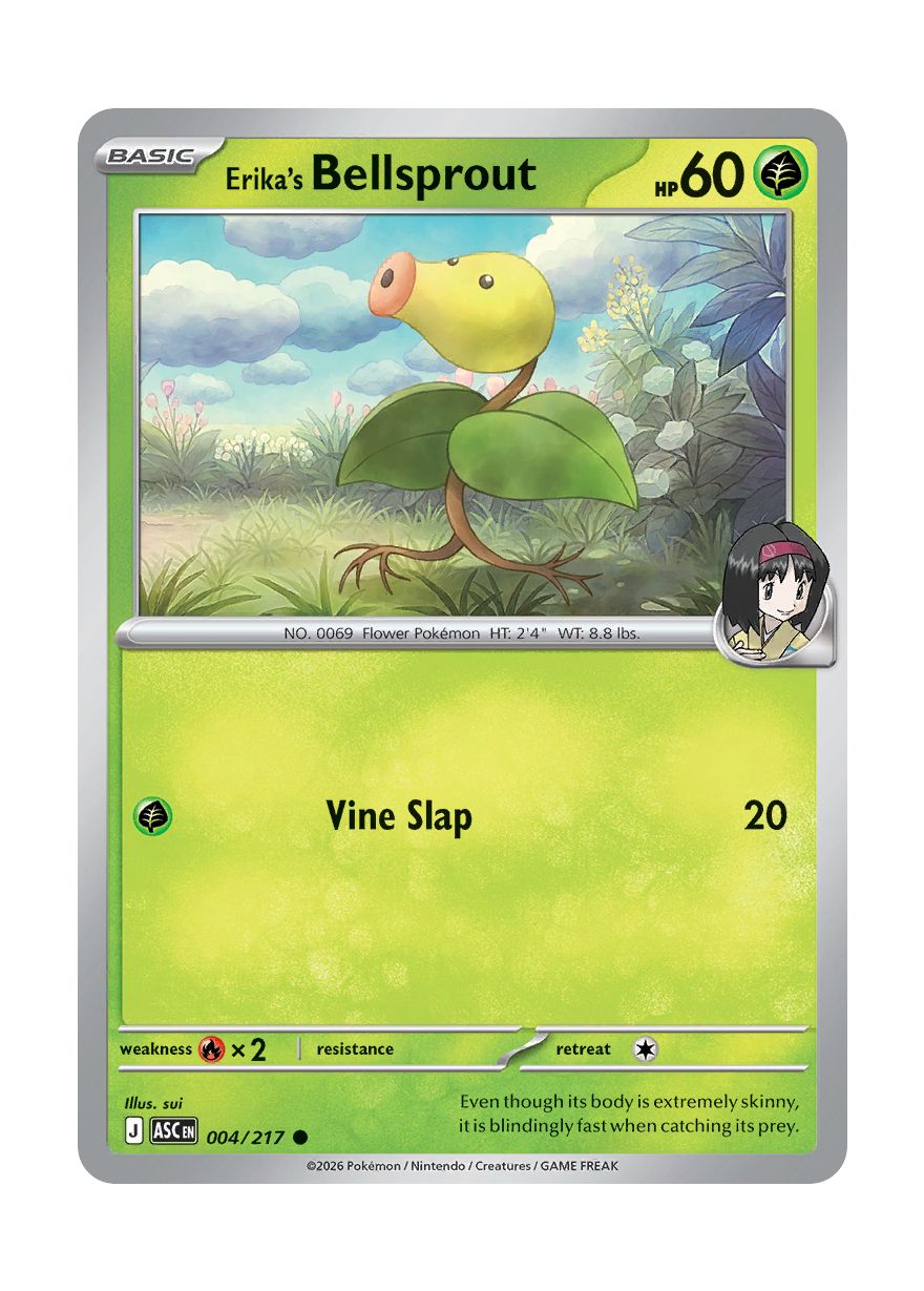 Erika's Bellsprout (004/217) - Ascended Heroes