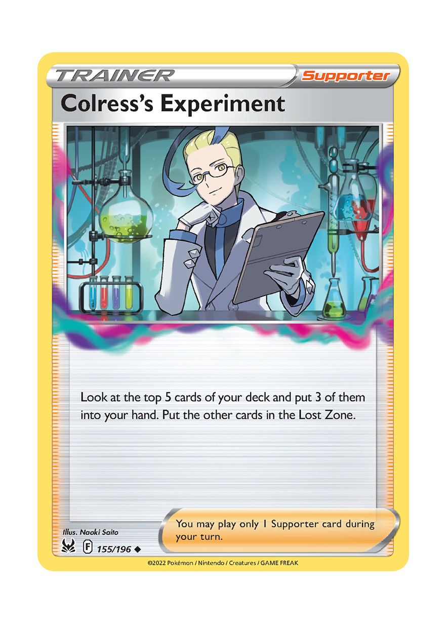 Colress's Experiment - Reverse Holo (155/196) - Lost Origin