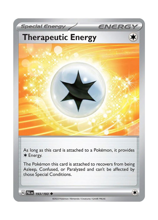 Therapeutic Energy - Reverse Holo (193/193) - Paldea Evolved
