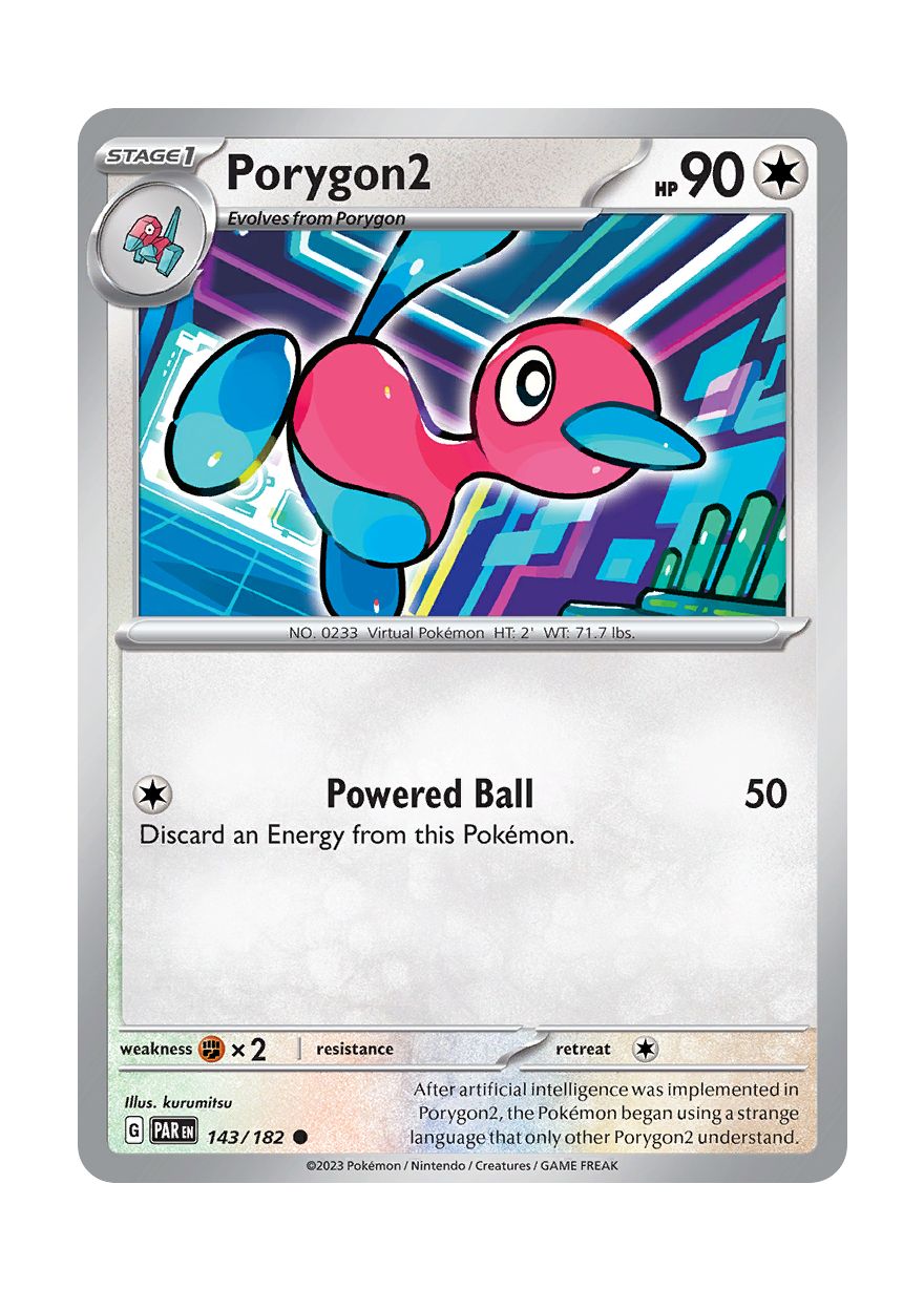 Porygon2 - Reverse Holo (143/182) - Paradox Rift