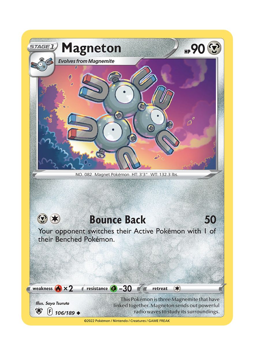 Magneton - Reverse Holo (106/189) - Astral Radiance