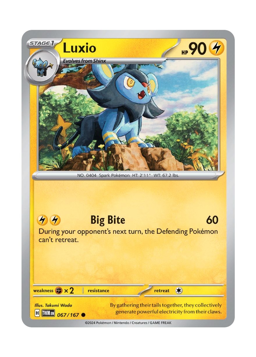 Luxio - Reverse Holo (067/167) - Twilight Masquerade