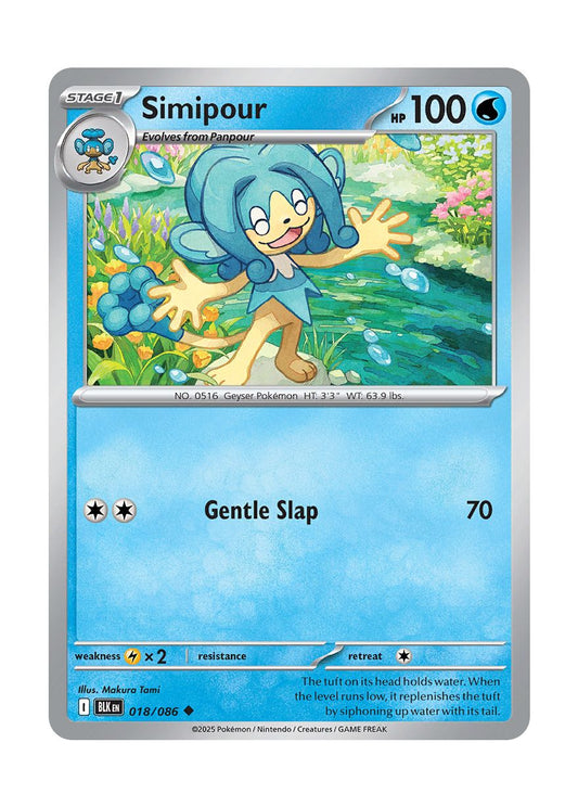 Simipour (018/86) - Black Bolt