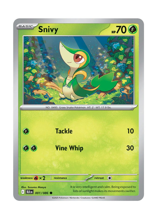Snivy (001/86) - Black Bolt