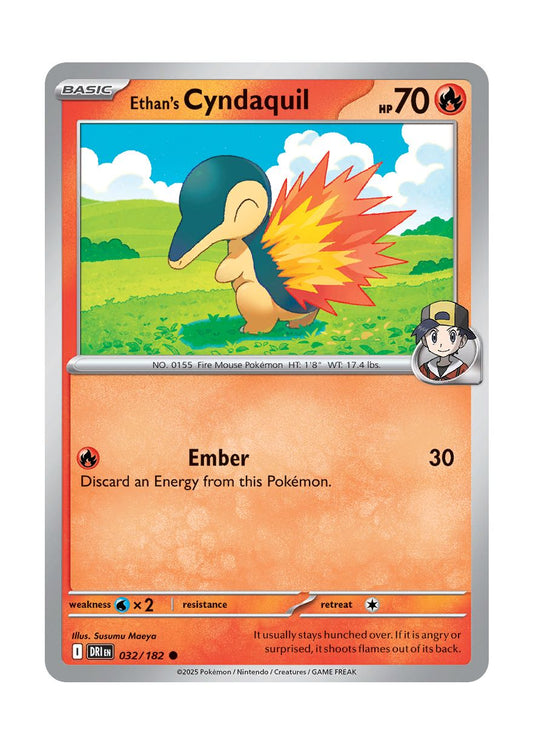 Ethan's Cyndaquil (032/182) - Destined Rivals