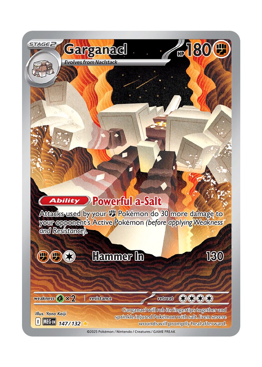 Garganacl (147/132) - Mega Evolution