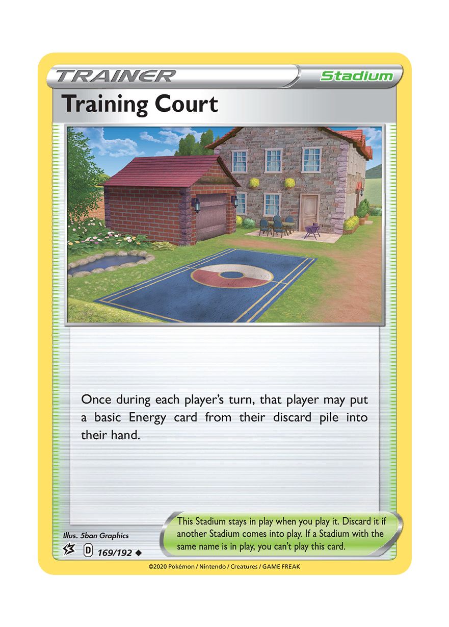 Training Court - Reverse Holo (169/192) - Rebel Clash