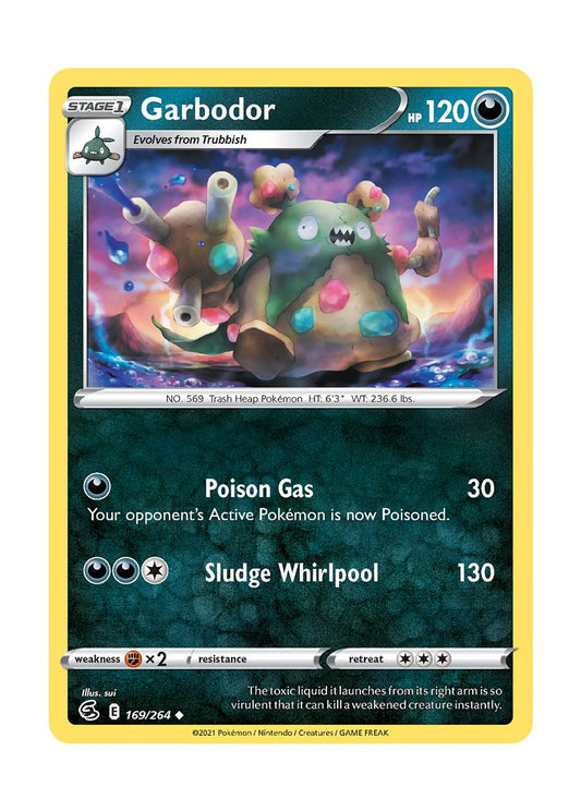 Garbodor - Reverse Holo (169/264) - Fusion Strike