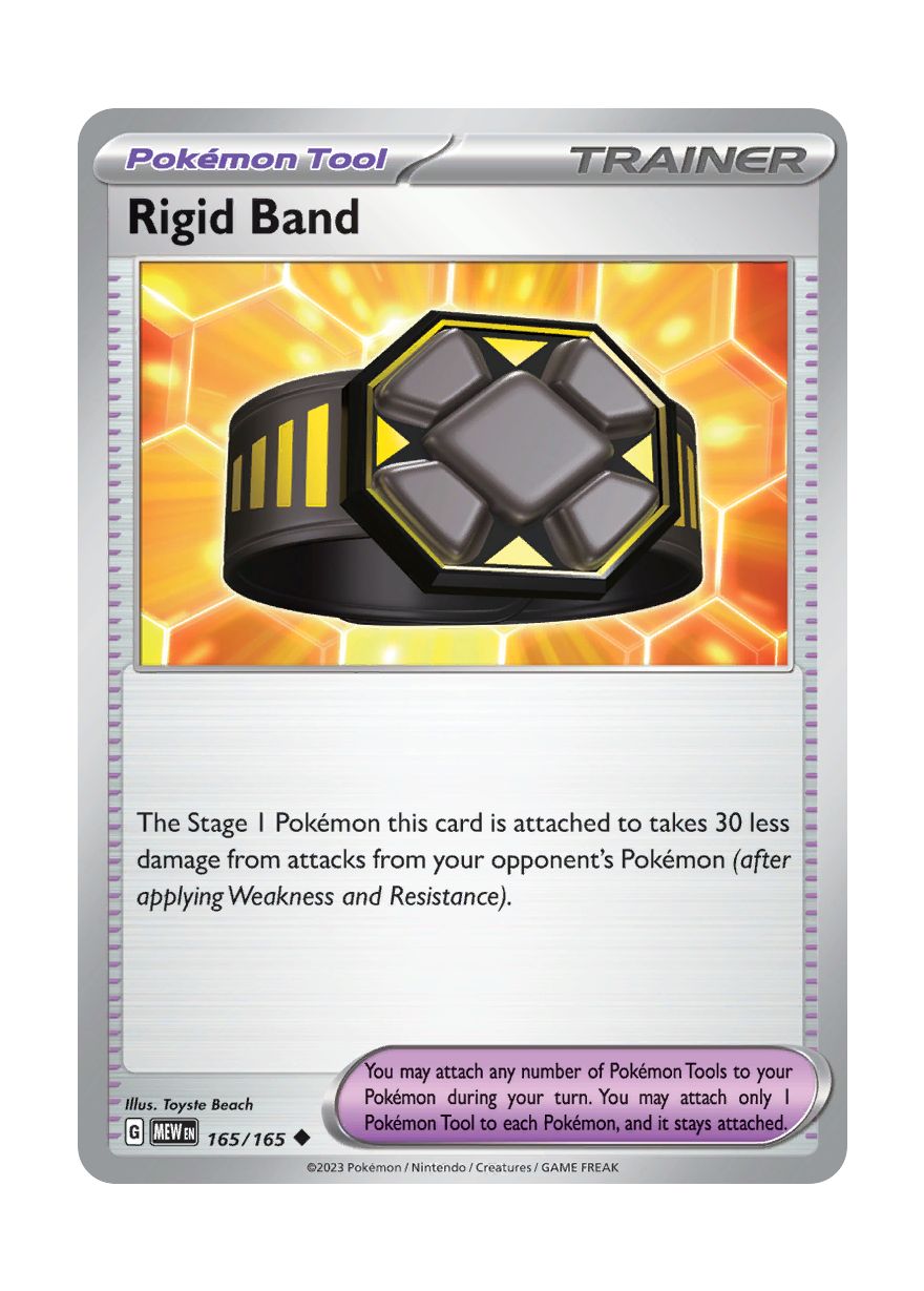 Rigid Band - Reverse Holo (165/165) - 151