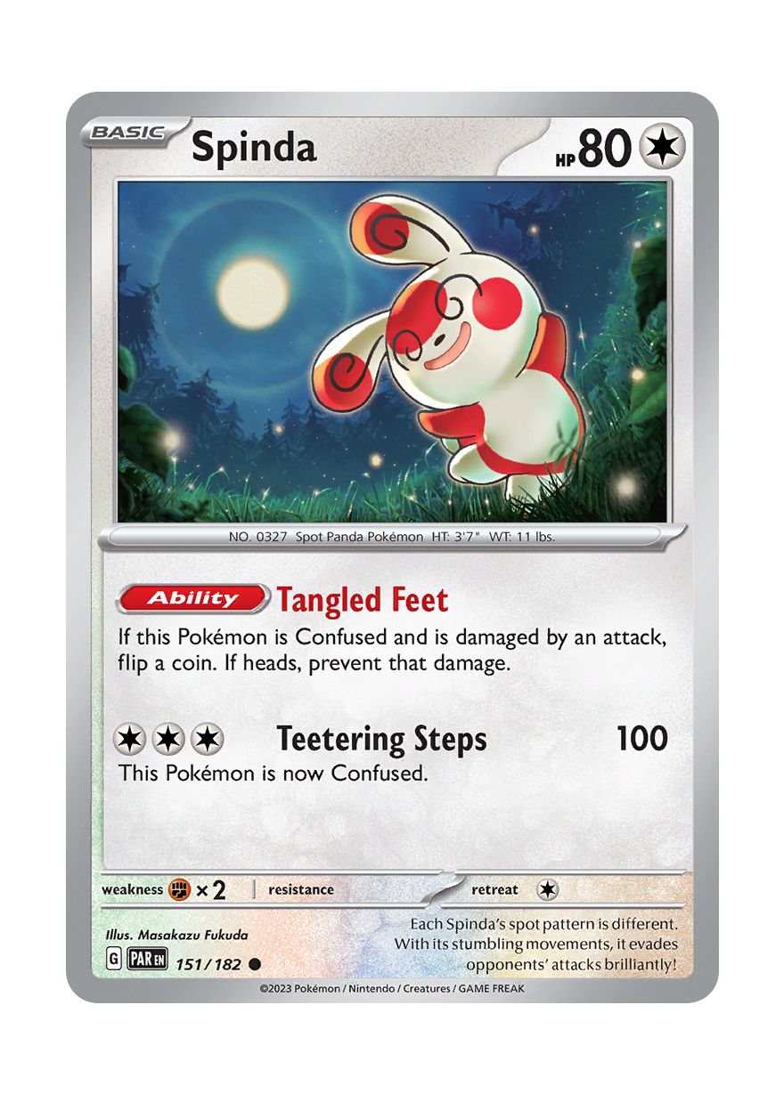 Spinda - Reverse Holo (151/182) - Paradox Rift