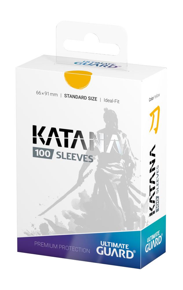 Ultimate Guard - Katana Sleeves Standard Size Yellow