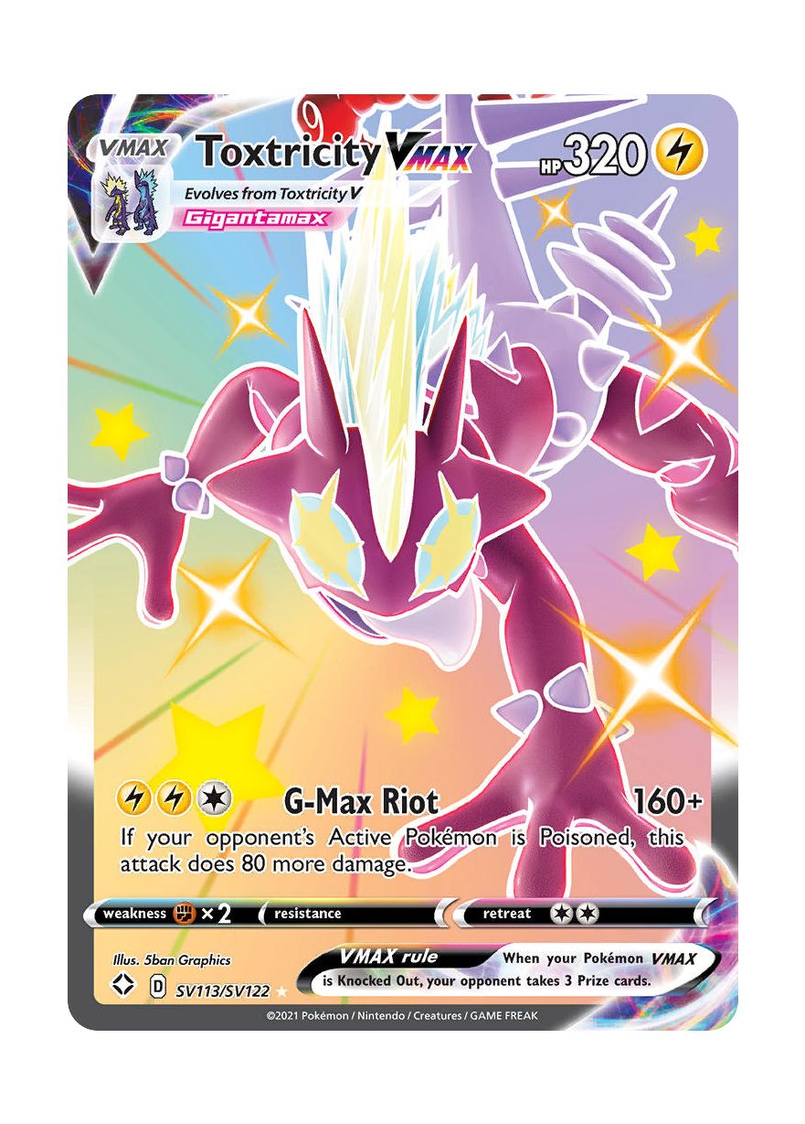 Toxtricity VMAX (SV113/122) - Shiny Vault