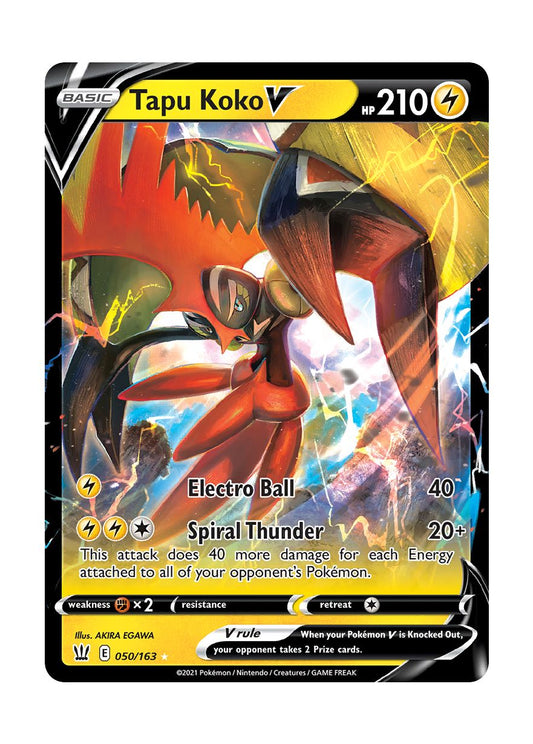 Tapu Koko V (050/163) - Battle Styles