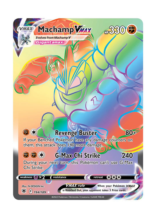 Machamp VMAX (194/189) - Astral Radiance