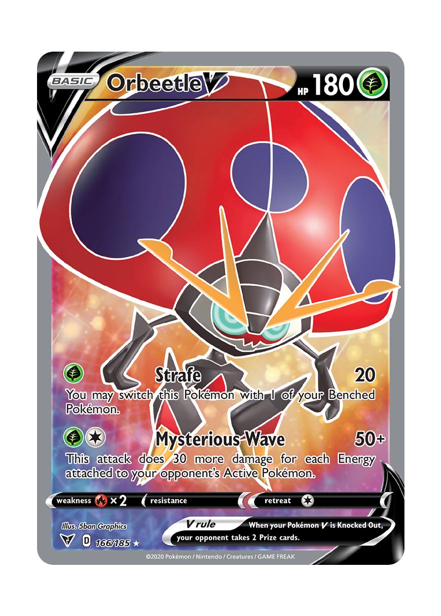 Orbeetle V (166/185) - Vivid Voltage
