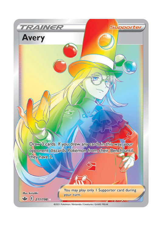 Avery (211/198) - Chilling Reign