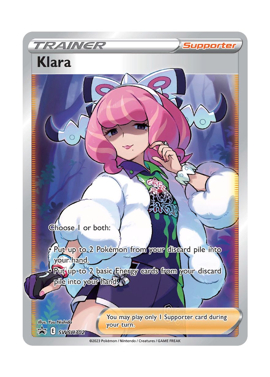 Klara (SWSH302/307) - SWSH Black Star Promos