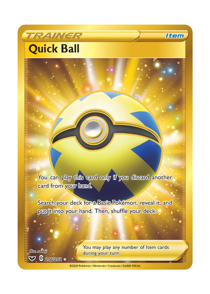 Quick Ball (216/202) - Sword & Shield