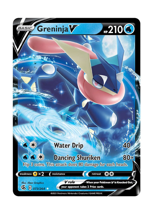 Greninja V (073/264) - Fusion Strike