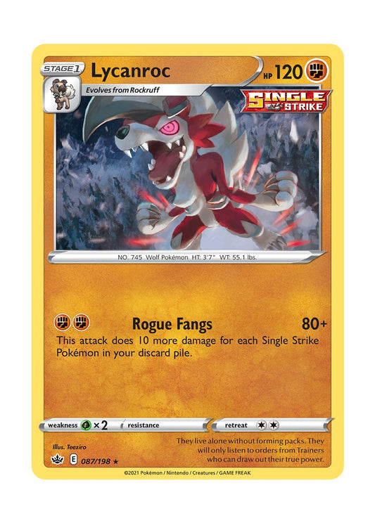 Lycanroc (087/198) - Chilling Reign