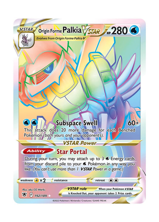 Origin Forme Palkia VSTAR (192/189) - Astral Radiance