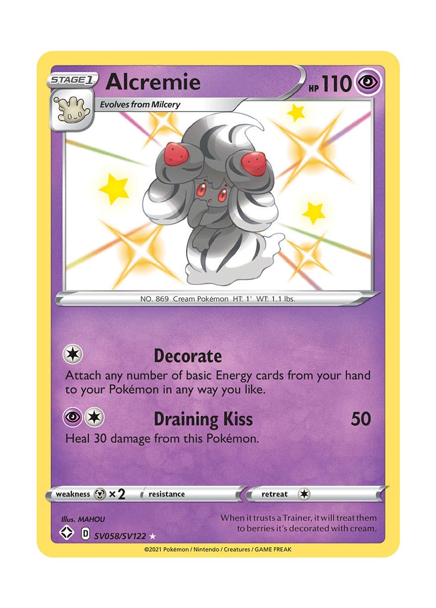 Alcremie (SV058/122) - Shiny Vault