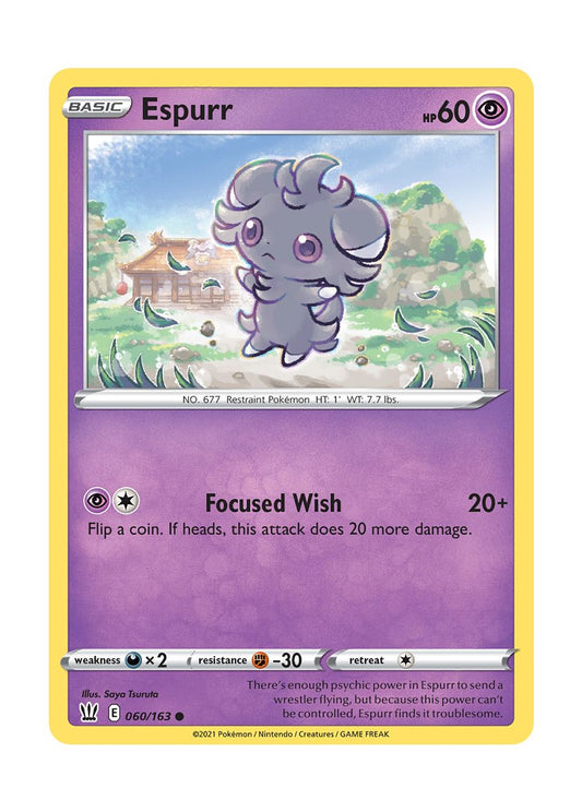 Espurr (060/163) - Battle Styles