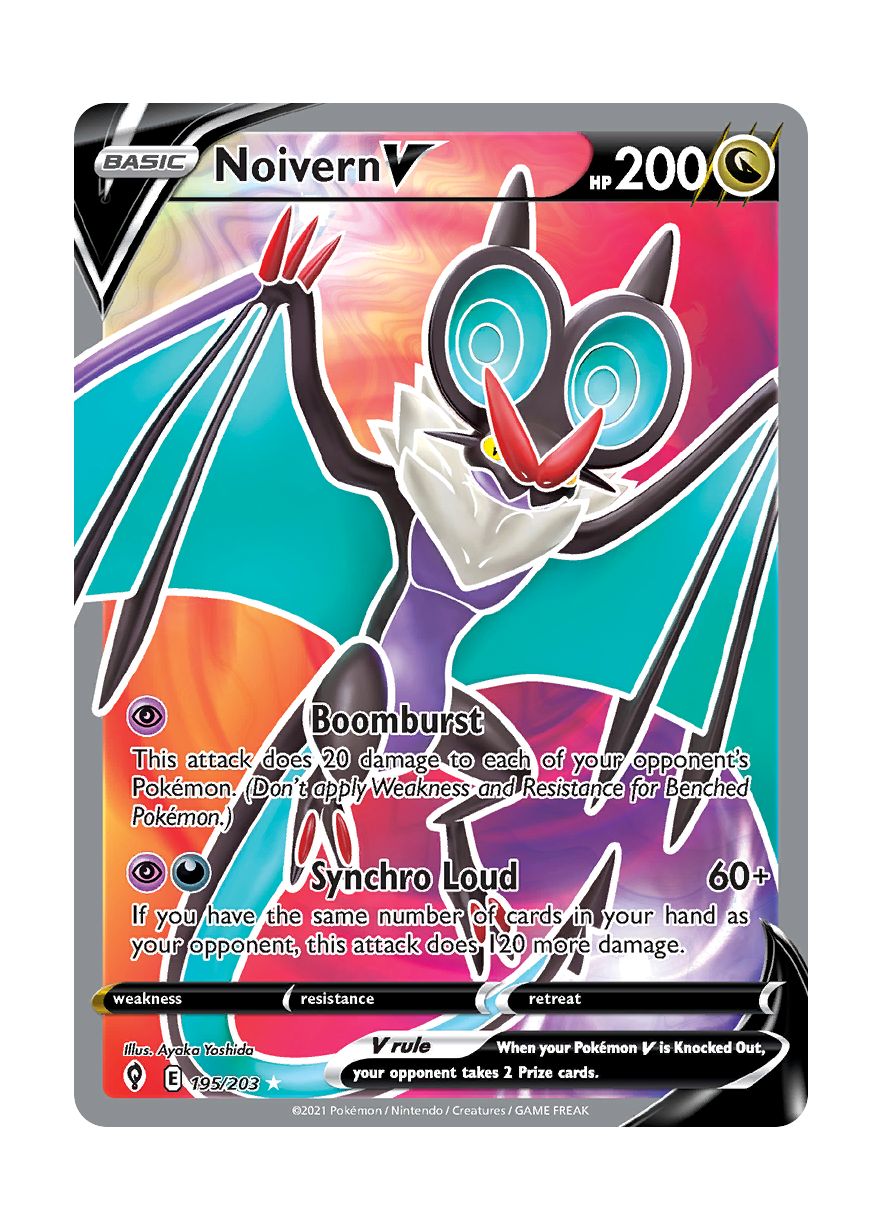 Noivern V (195/203) - Evolving Skies