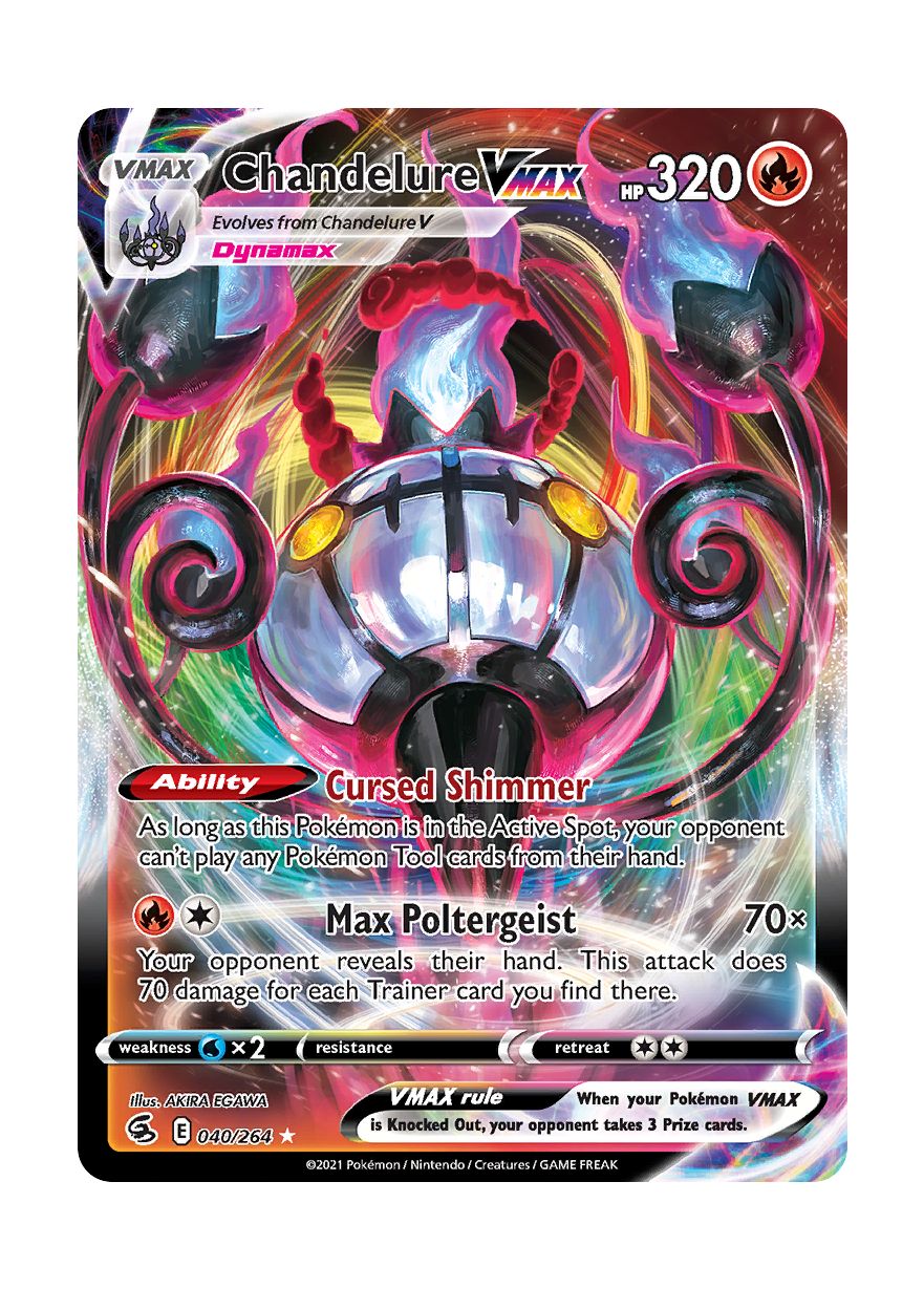 Chandelure VMAX (040/264) - Fusion Strike