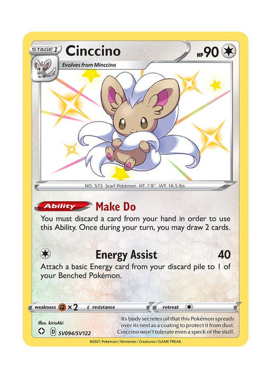 Cinccino (SV094/122) - Shiny Vault