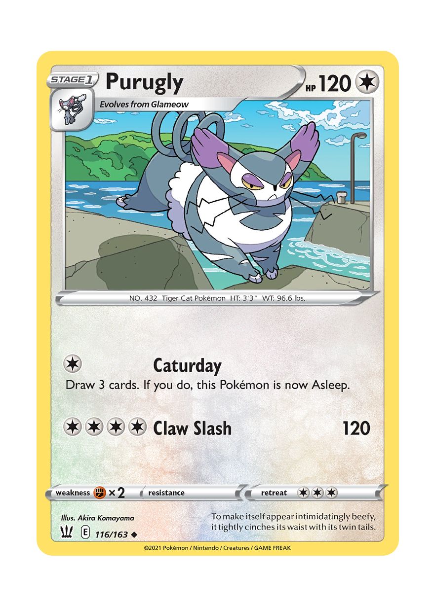 Purugly (116/163) - Battle Styles
