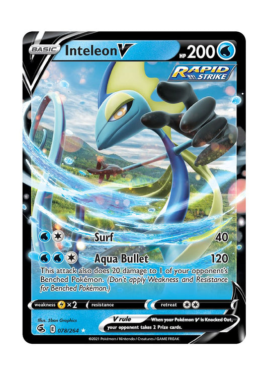 Inteleon V (078/264) - Fusion Strike