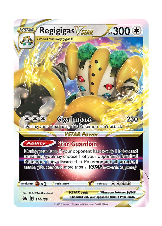 Regigigas VSTAR (114/159) - Crown Zenith
