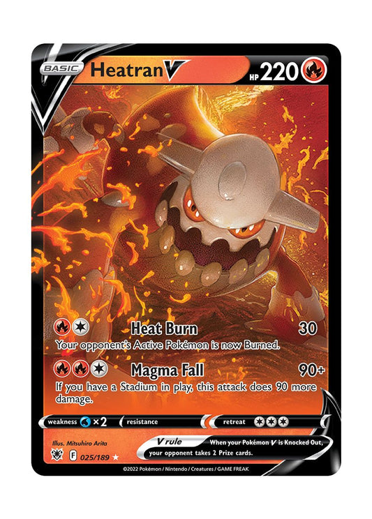 Heatran V (025/189) - Astral Radiance