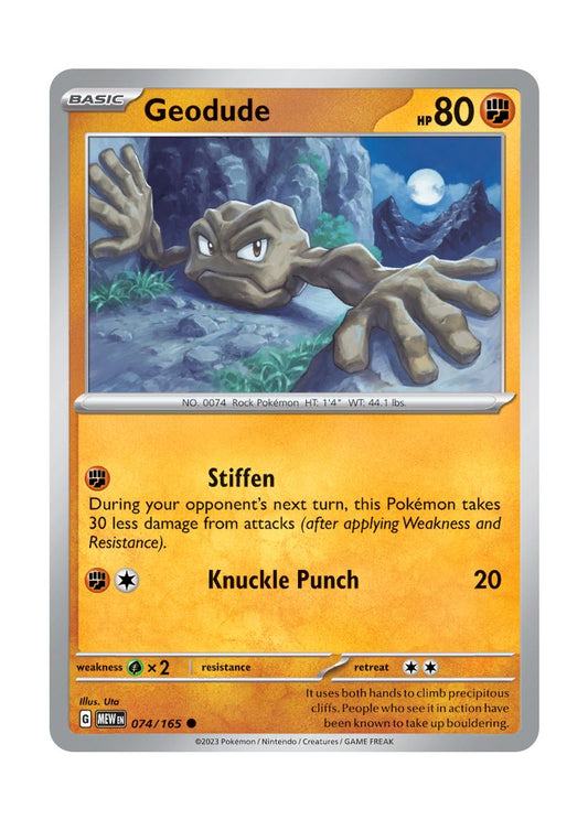 Geodude (74/165) - 151