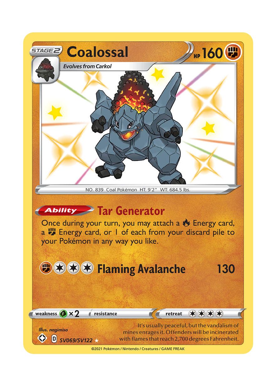 Coalossal (SV069/122) - Shiny Vault