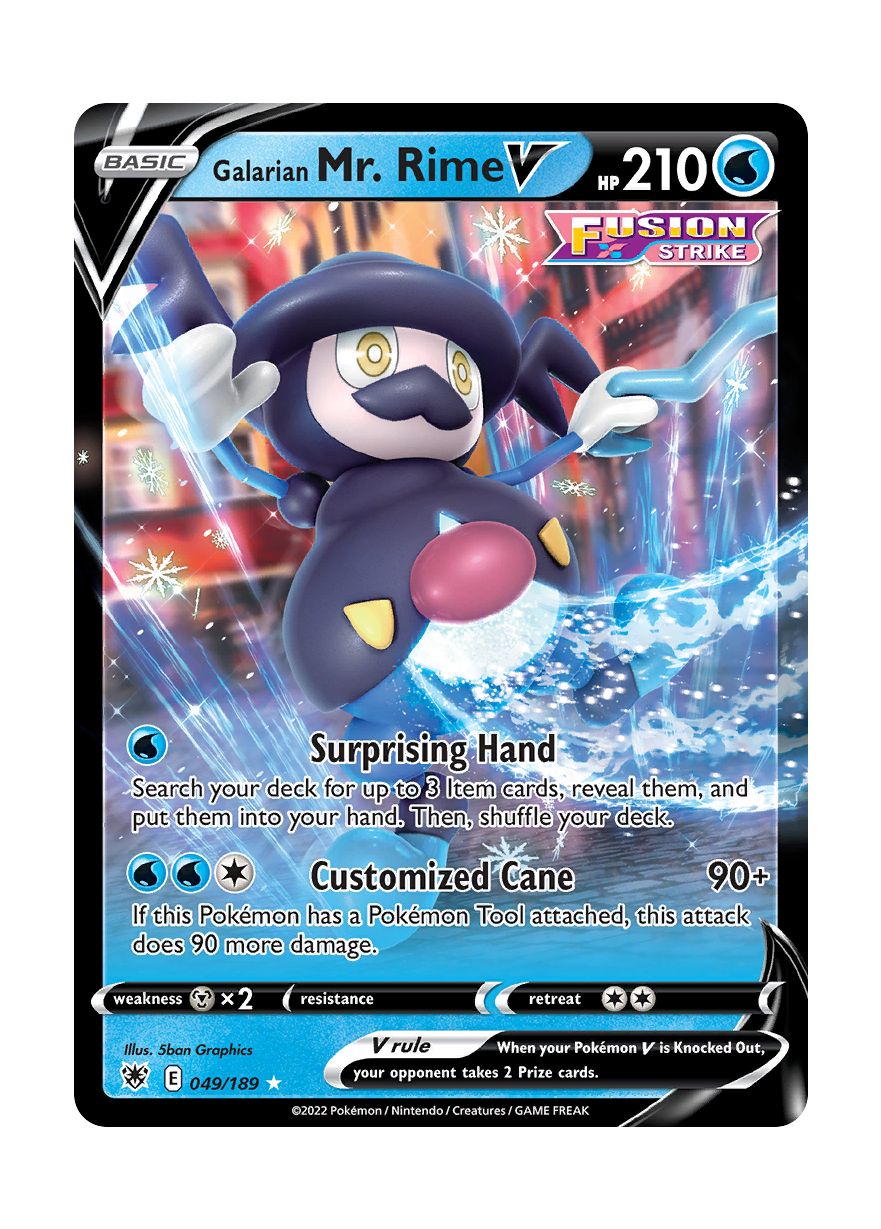 Galarian Mr. Rime V (049/189) - Astral Radiance