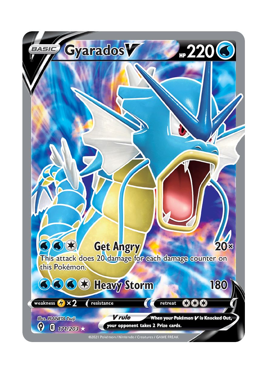 Gyarados V (171/203) - Evolving Skies