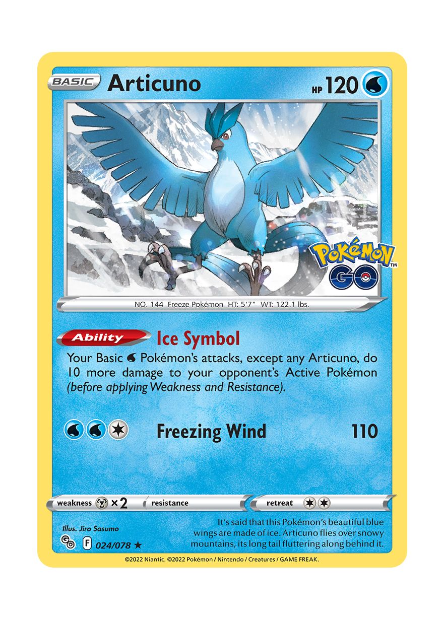 Articuno (024/78) - Pokémon GO