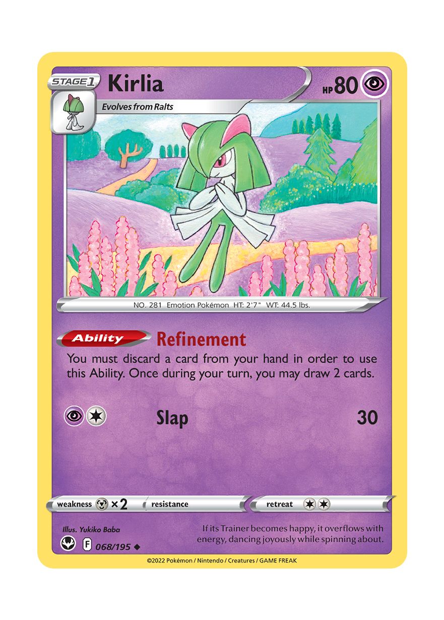 Kirlia (068/195) - Silver Tempest