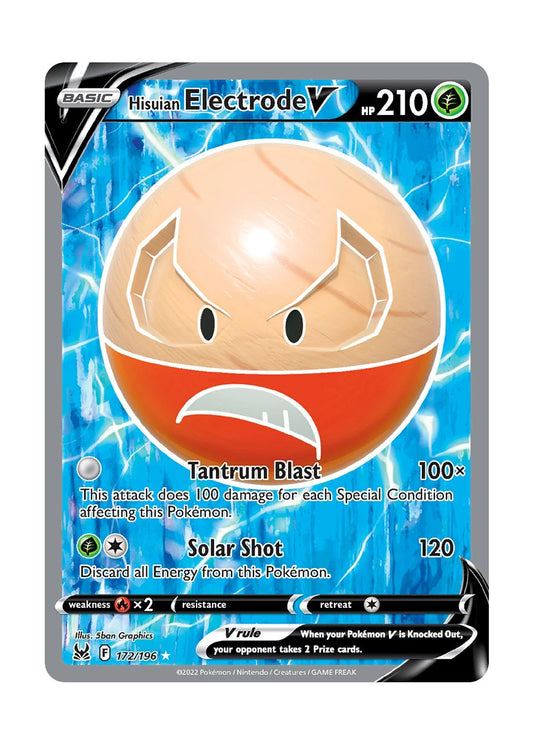 Hisuian Electrode V (172/196) - Lost Origin