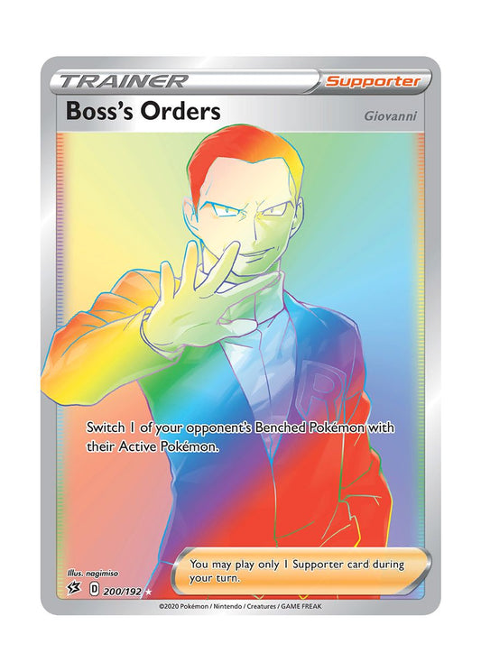 Boss's Orders (200/192) - Rebel Clash